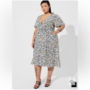 Light-weight Floral Torrid Dress